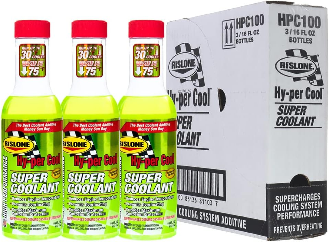 Hy-Per Lube HPC100-3PK High Performance Super Coolant - 16 Oz, (Pack of 3)