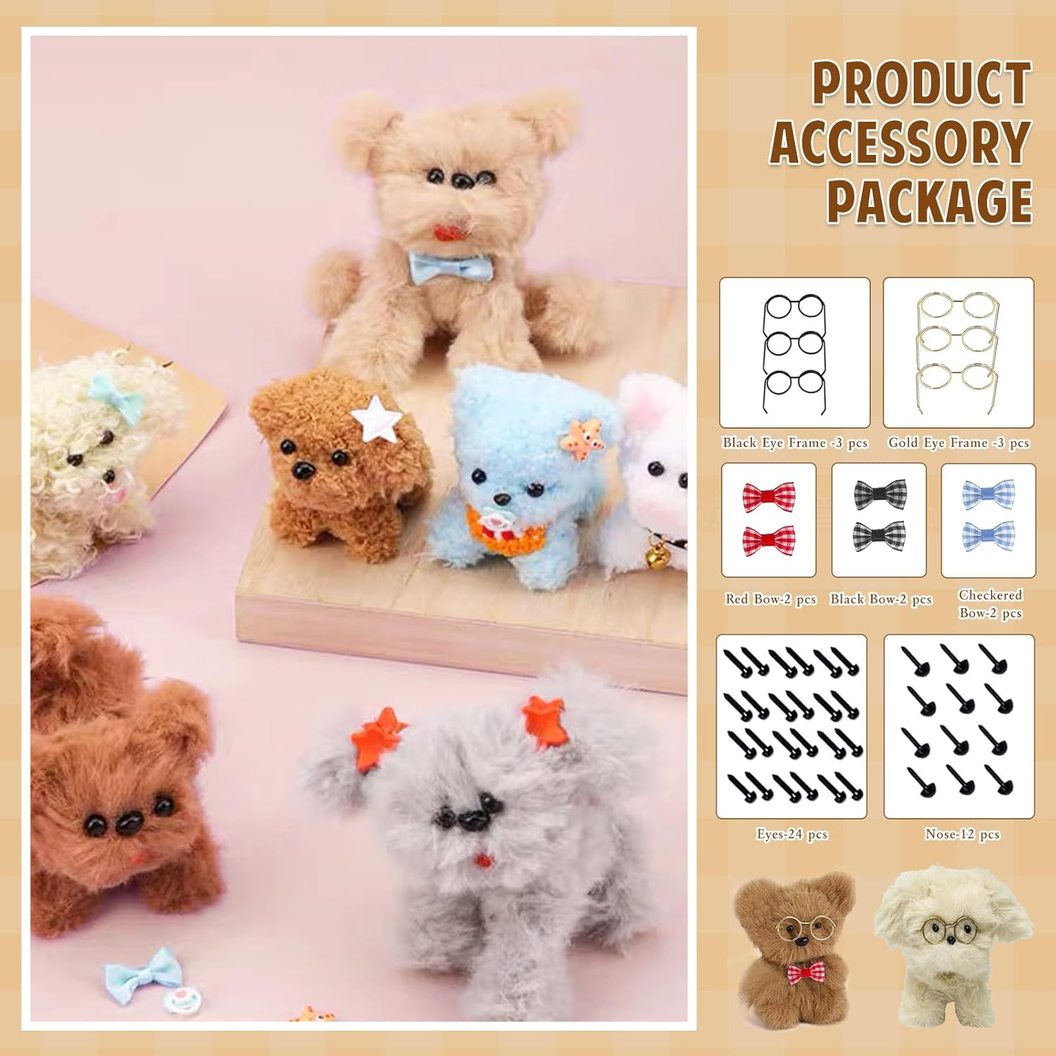 Liplopbest 12 Pieces Thick Jumbo Fur Pipe Cleaner 39 Inches Fluffy Pipe Cleaners Craft Kit Chunky Chenille Stems for Beginners DIY Craft Supplies Decorations image number 2