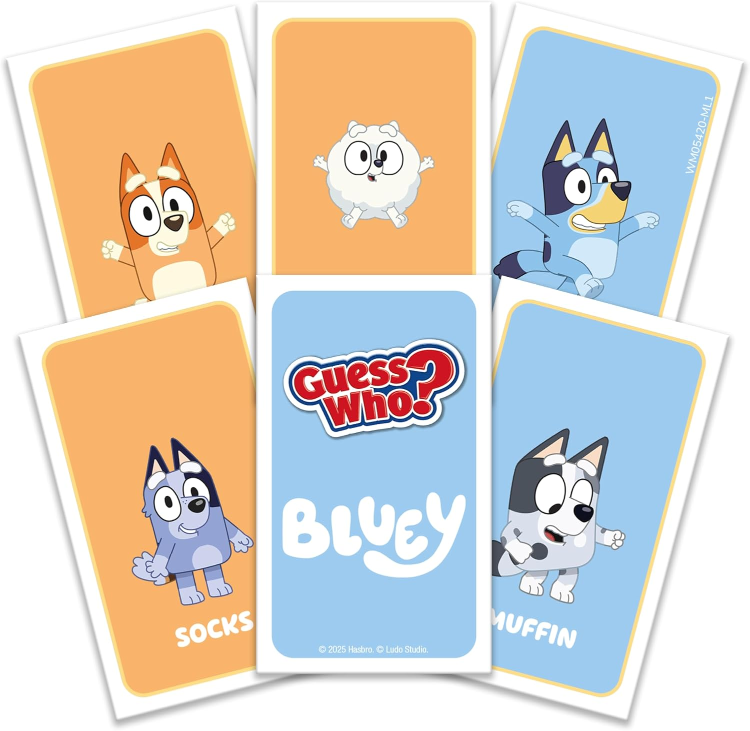 Winning Moves Guess Who? Bluey Edition - Guessing Board Game about Your Favourite Characters from Bluey - 2 Players Aged 6+ image number 6