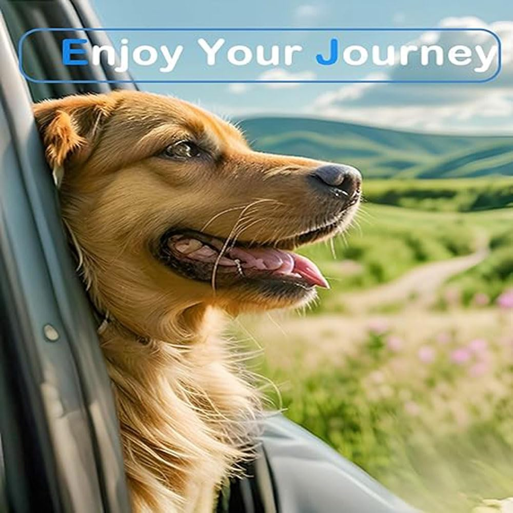 1 Pair Waterproof and Anti-Slip Car Door Protector for Dogs, Scratch Guard Pet Car Accessories for Vehicle, Black Oxford and PP, Dog Car Window Protector to Prevent Scratching image number 3