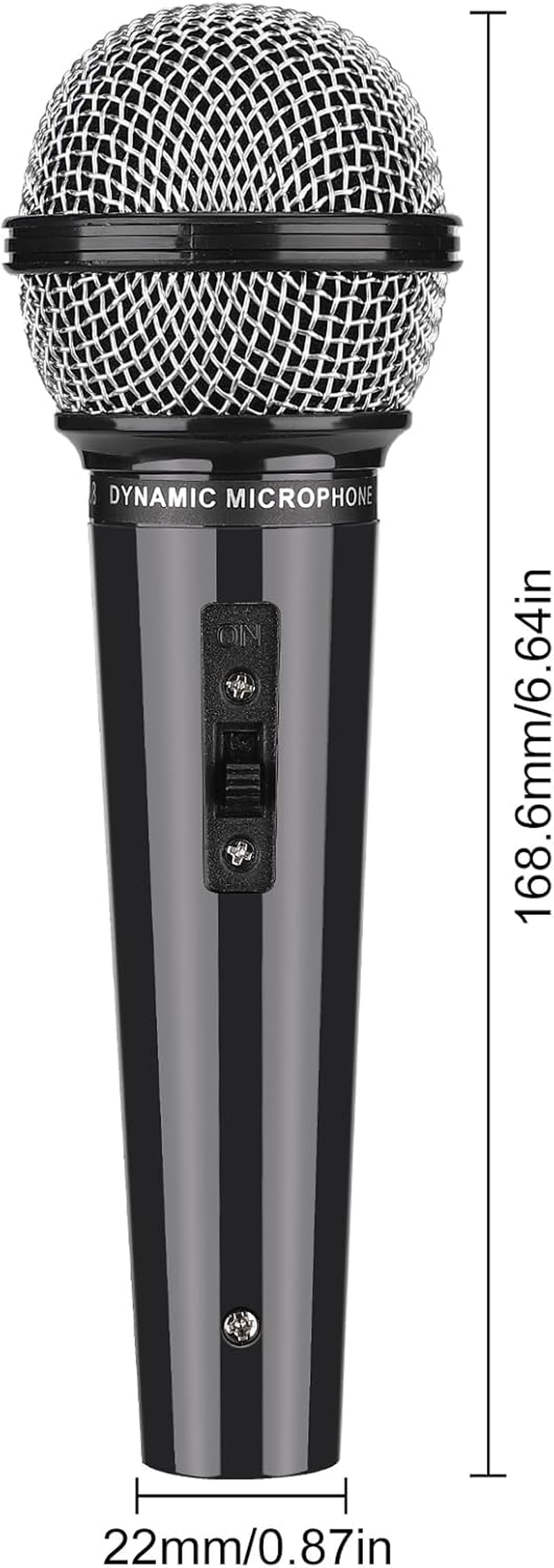 Facmogu 2PCS Fake Microphone Prop, Plastic Prop Microphone for Kids, Fake Pretend Play Microphone Toy for Karaoke Costume, Kids Mic Props for Halloween Christmas Cosplay Music Birthday Party Favors image number 3