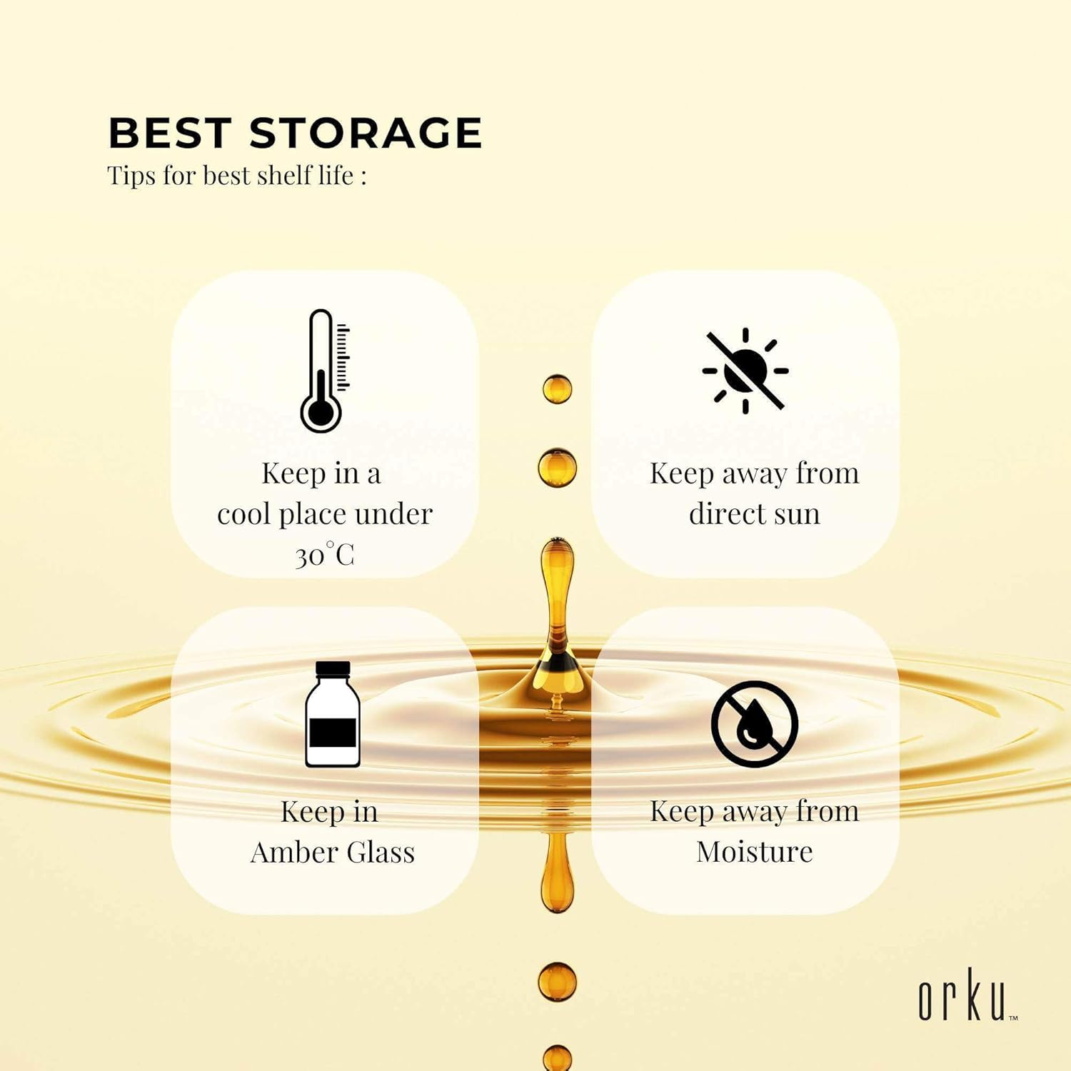 Orku 250Ml Organic Pumpkin Seed Oil &ndash; Virgin Cold Pressed Unrefined Cosmetic Gr.