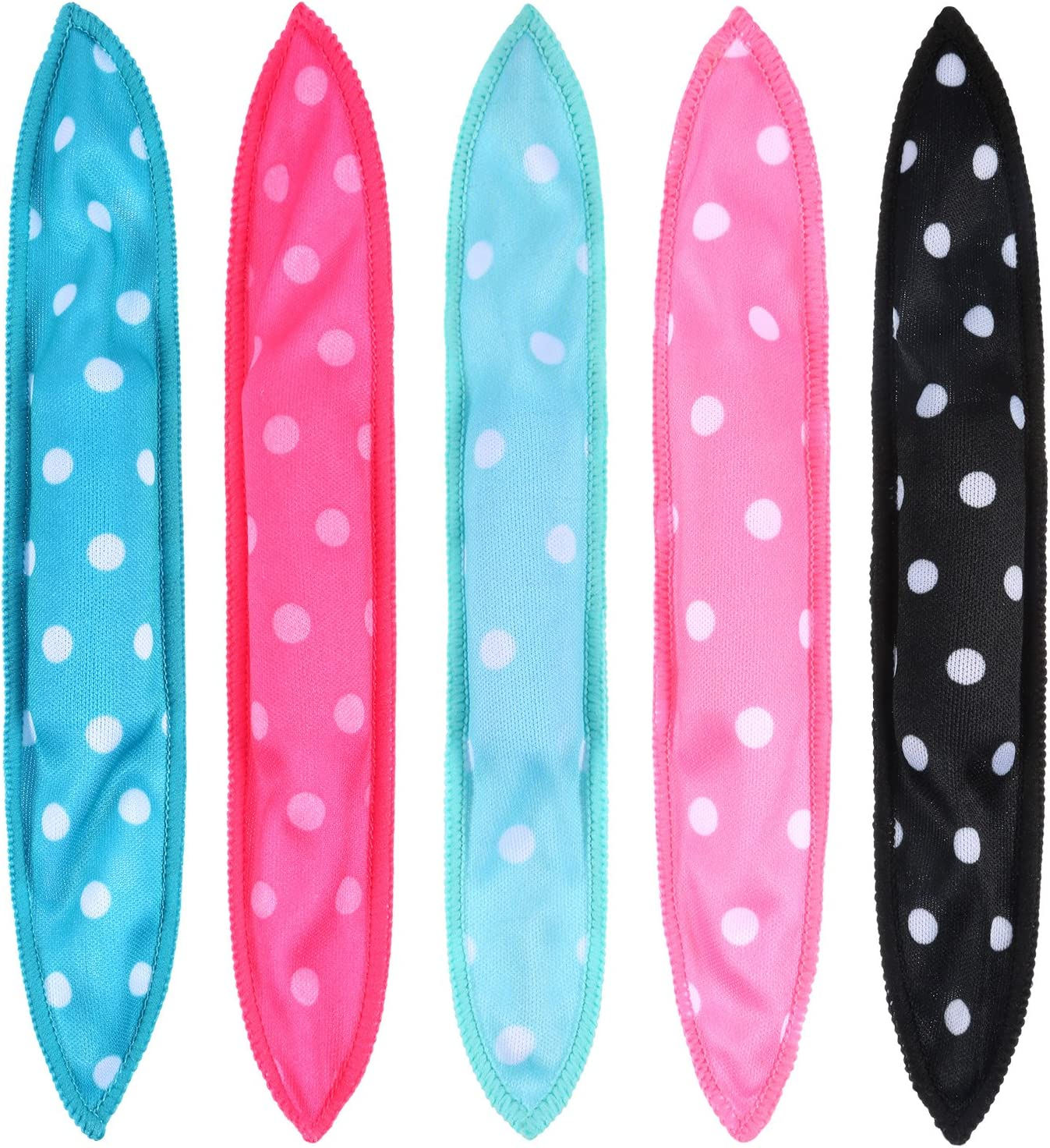 40 Pieces Hair Rollers DIY Hair Styling Rollers Tools Soft Sleep Foam Pillow Hair Curler Rollers Sponge (Color Set 1) image number 3