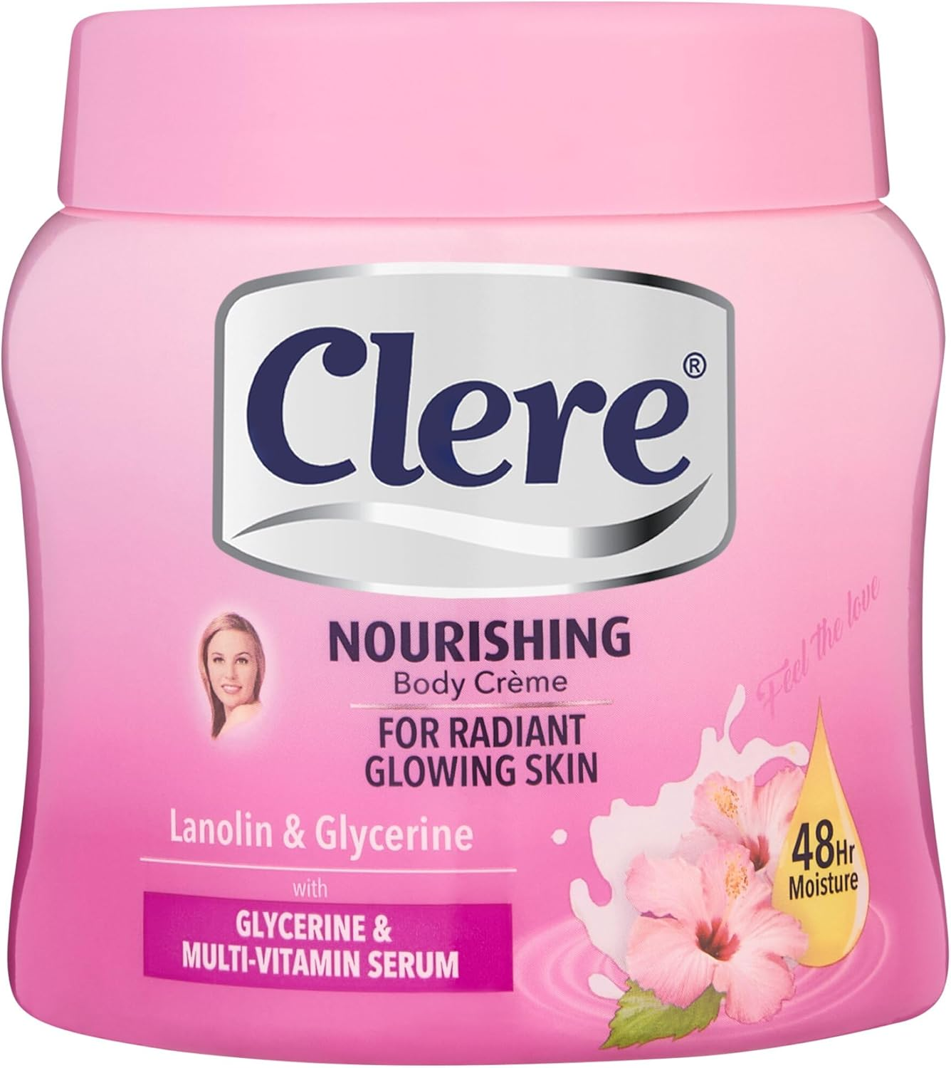 Clere Body Creme Lanolin & Glycerine 500Ml