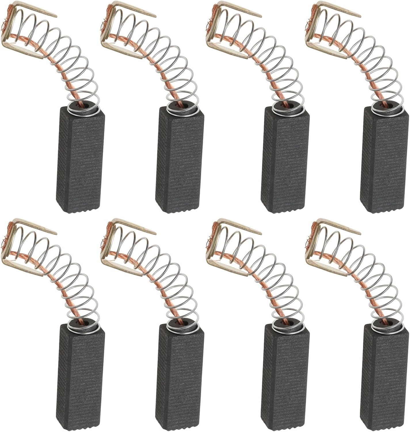 Create Idea 8Pcs Electric Motor Carbon Brushes 20X7X6Mm Compatible with Circular Saw Dust Collector Drill