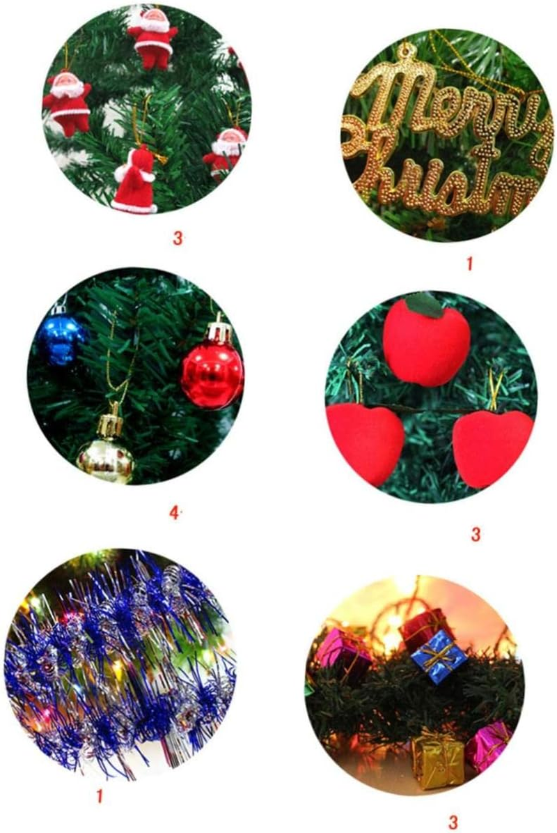Christmas Tree Tabletop Christmas Decoration Ornaments for Home and Holiday Parties Desktop Festive Decor for Family Gatherings and Celebrations image number 3