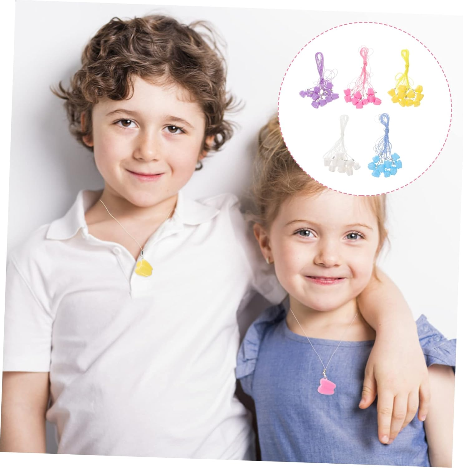 HANABASS 50Pcs Baby Keepsake Tooth Organizer Storage Box for Boys and Girls Small Tooth Storage Case for Collecting Random Color image number 6