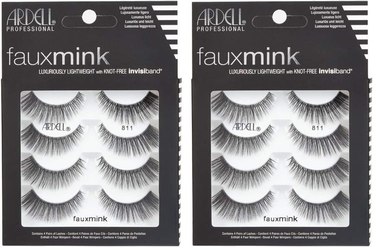 Ardell Ardell Faux Mink Lashes Black 817 Multipack (4 Pairs),
