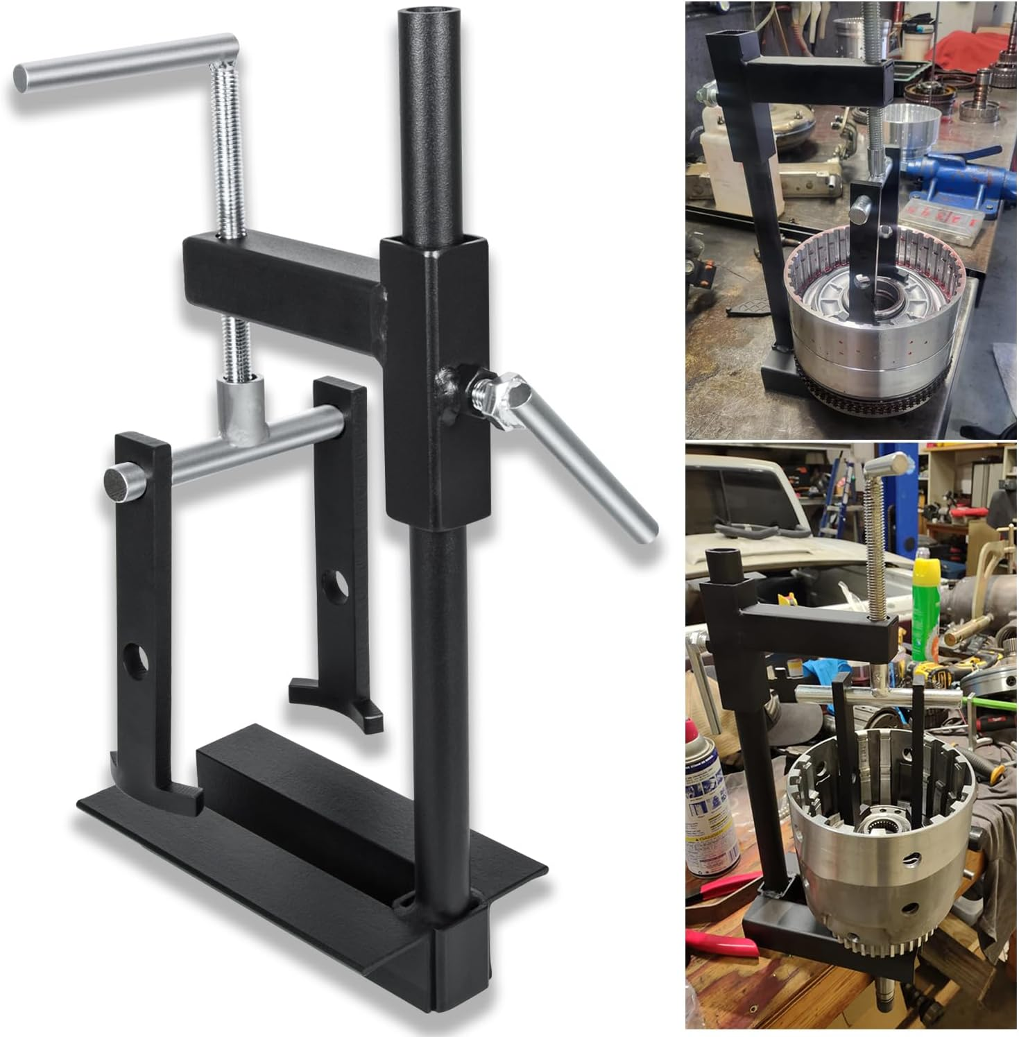 Bonbo T-0158 Universal Clutch Drum Spring Compressor Transmission Tool Heavy Duty Steel image number 2