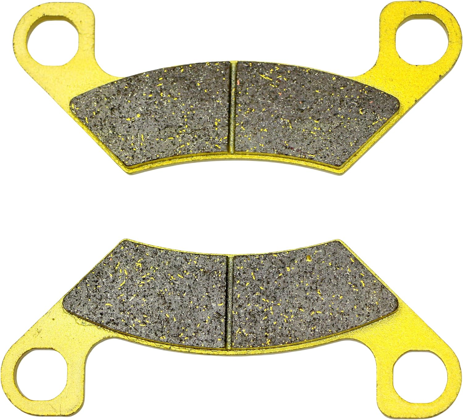 Master Chen Brake Pads for John Deere Gator XUV550 XUV560 XUV590 XUV835 XUV865 RSX860 S4 XUV560E XUV590E Xuv590I XUV590M Rsx860I RSX860E RSX860M Front Rear Brakes FA740 FA742 MC0540-3 image number 1