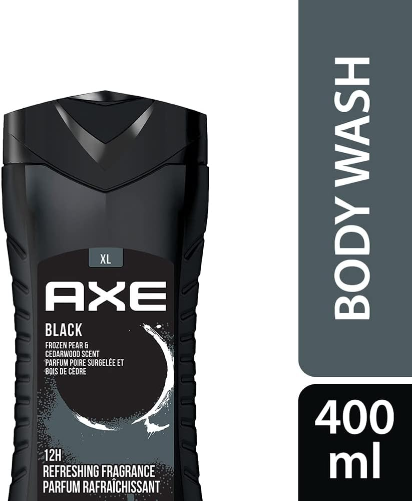 Axe 3-In-1 Body, Face and Hair Wash 400 Ml, Black image number 2