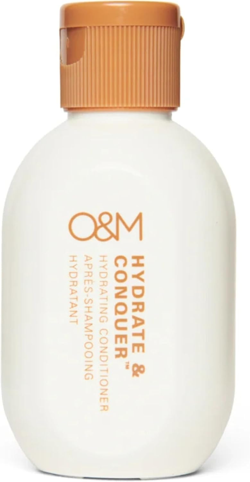 O&M Hydrate and Conquer Conditioner- 50Ml Mini- for Dry Hair - Colour Safe, Clean from Sulfates, Parabens, Silicones, MIT, Phthalates, Triclosan, Propylene Glycol & Gluten, PETA Certified & Vegan, Australian Made, PCR Packaging