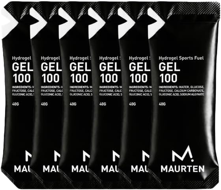 Maurten - Gel 100 Hydrogel Sports Fuel Pack of 6 (Black) image number 1