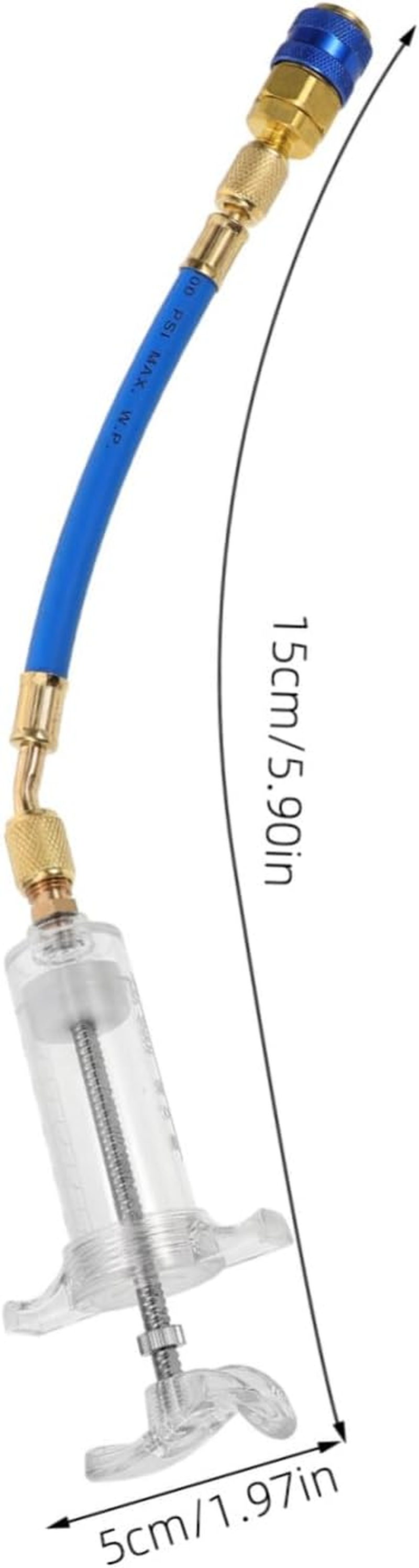 FUNOMOCYA and Dye Injector Kit Coolant Filling Tube Hand Turn Screw Tools for Car Maintenance image number 1