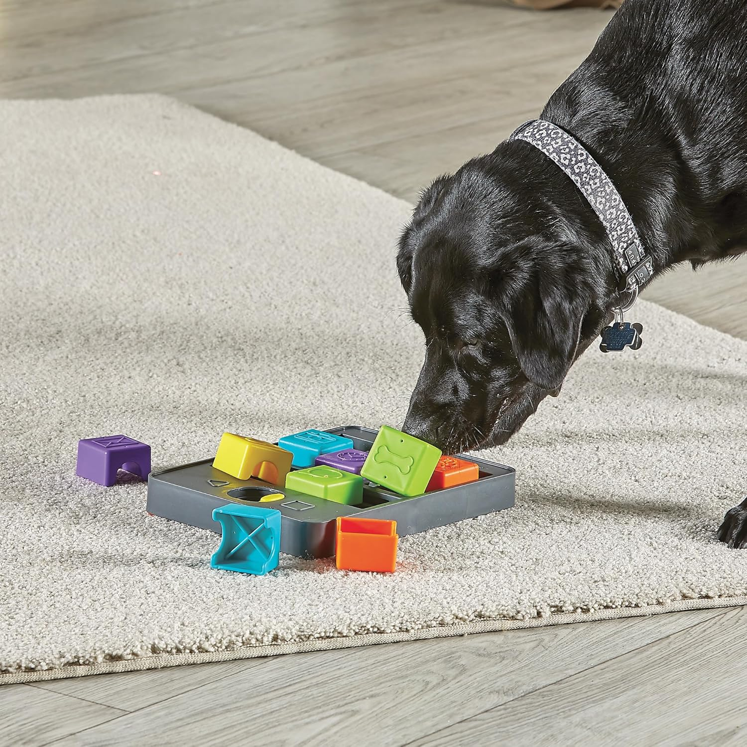 Brightkins Pup Phone Treat Puzzle for Dogs, Interactive Dog Toys for Boredom, Stimulation Brain Game, Slow Feeder Dog Bowl, Dog Presents, Birthday Dog Toy