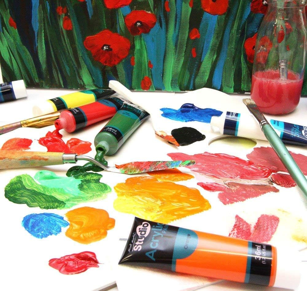 Mont Marte Signature Acrylic Colour Paint 18-Pieces Set, 36 Ml image number 6