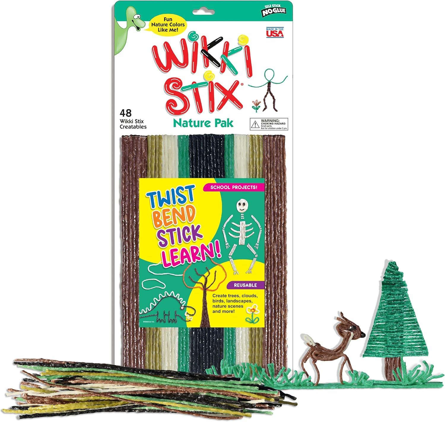 Wikki Stix Art and Craft Wikki Stix, Assorted Package