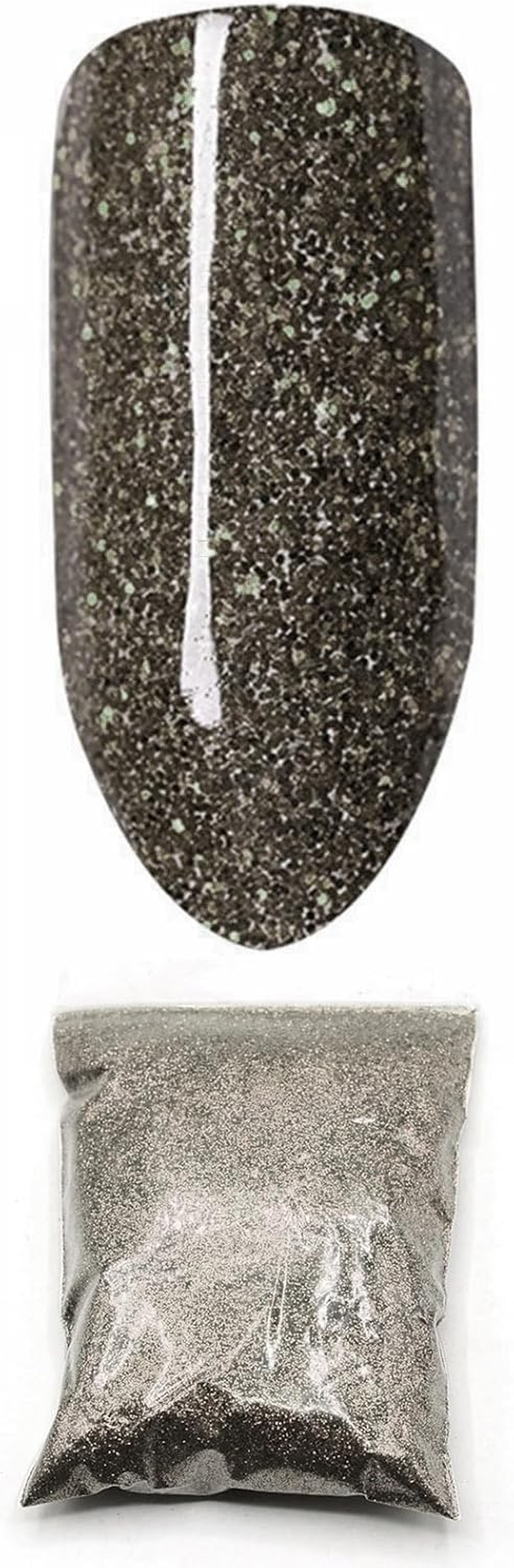 Tootoo 50G Fine Glitter Dust Powder Holographic Iridescent Metallic Body Nail Art Craft (Orange)