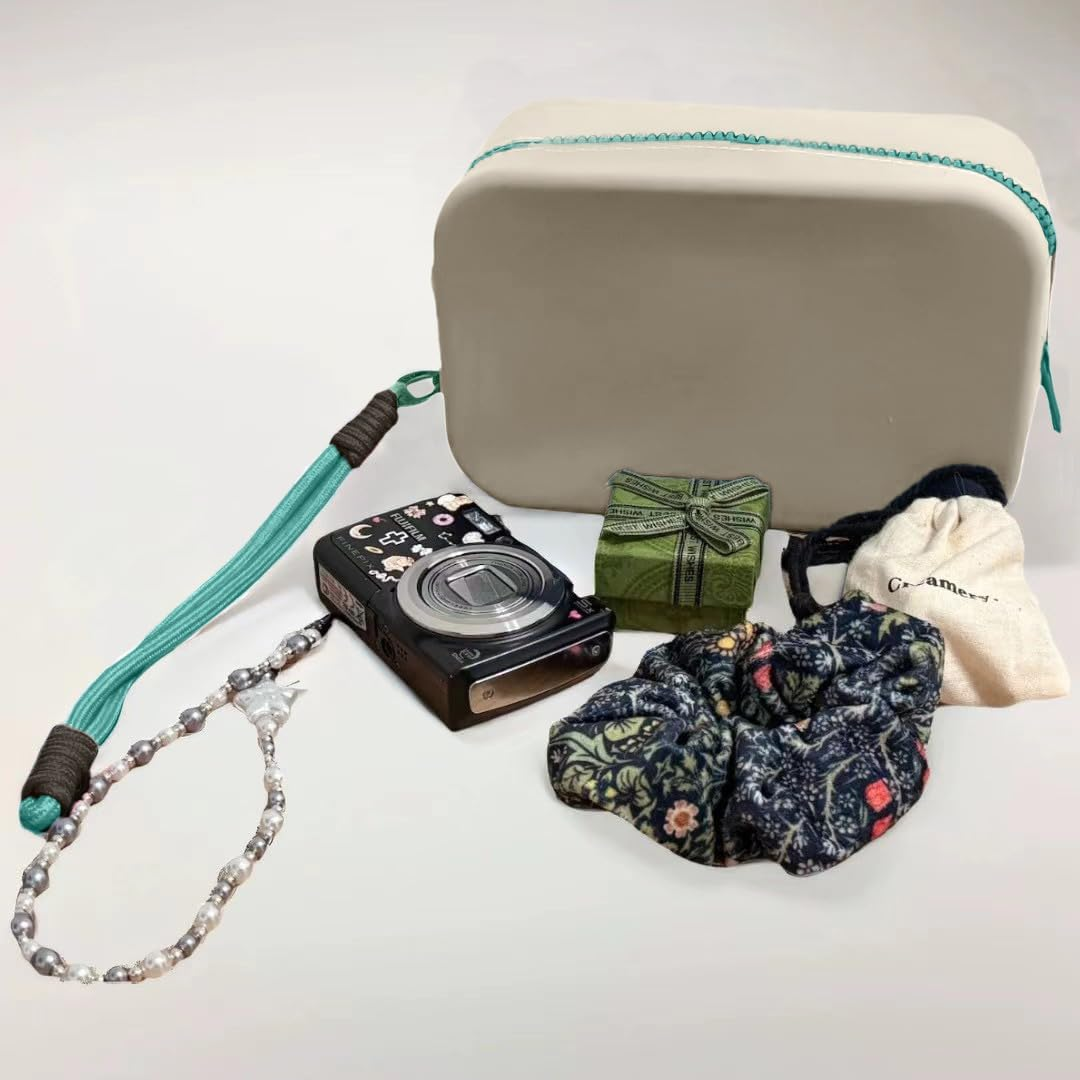 Makeup Bag, Cosmetic Case, Waterproof Stuff Bag, Beach Pouch for Swimming, Travel Makeup Bag, Silicone Toiletry Bag, Makeup Organazier Versatile Zipper Bag (Grey) image number 2