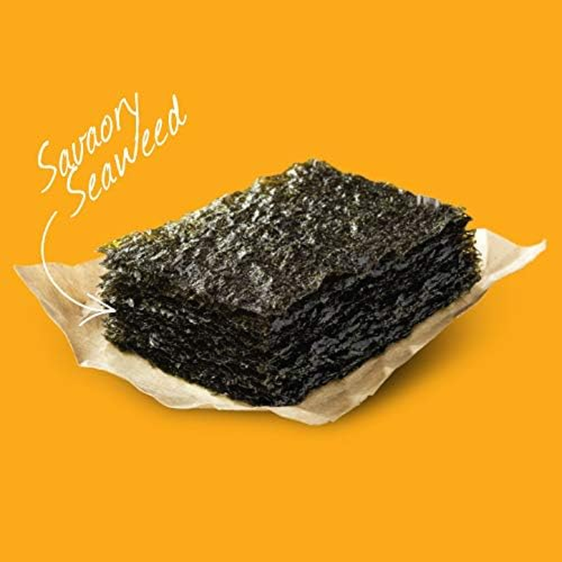 CJ Bibigo Brown Rice Seaweed Chip Snack 40 G image number 1