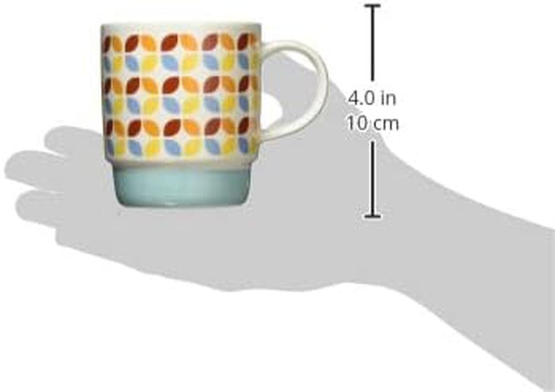 Marusan Kondo 20666 Retro Coffee Mug, Light Blue, 11.8 Fl Oz (350 Ml), Mino Ware Dishwasher, Microwave Safe, Made in Japan image number 2