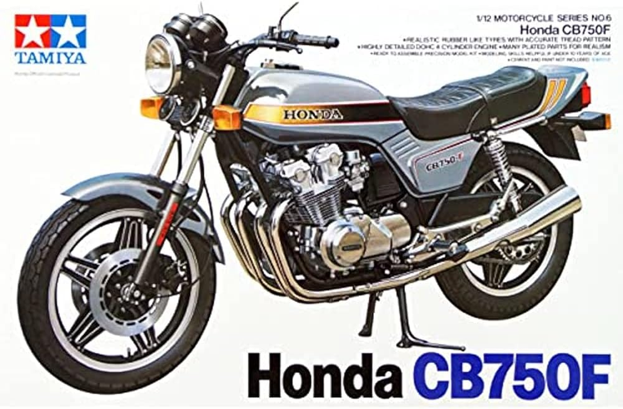 Tamiya Honda CB750F 1:12 Scale Model Kit image number 1