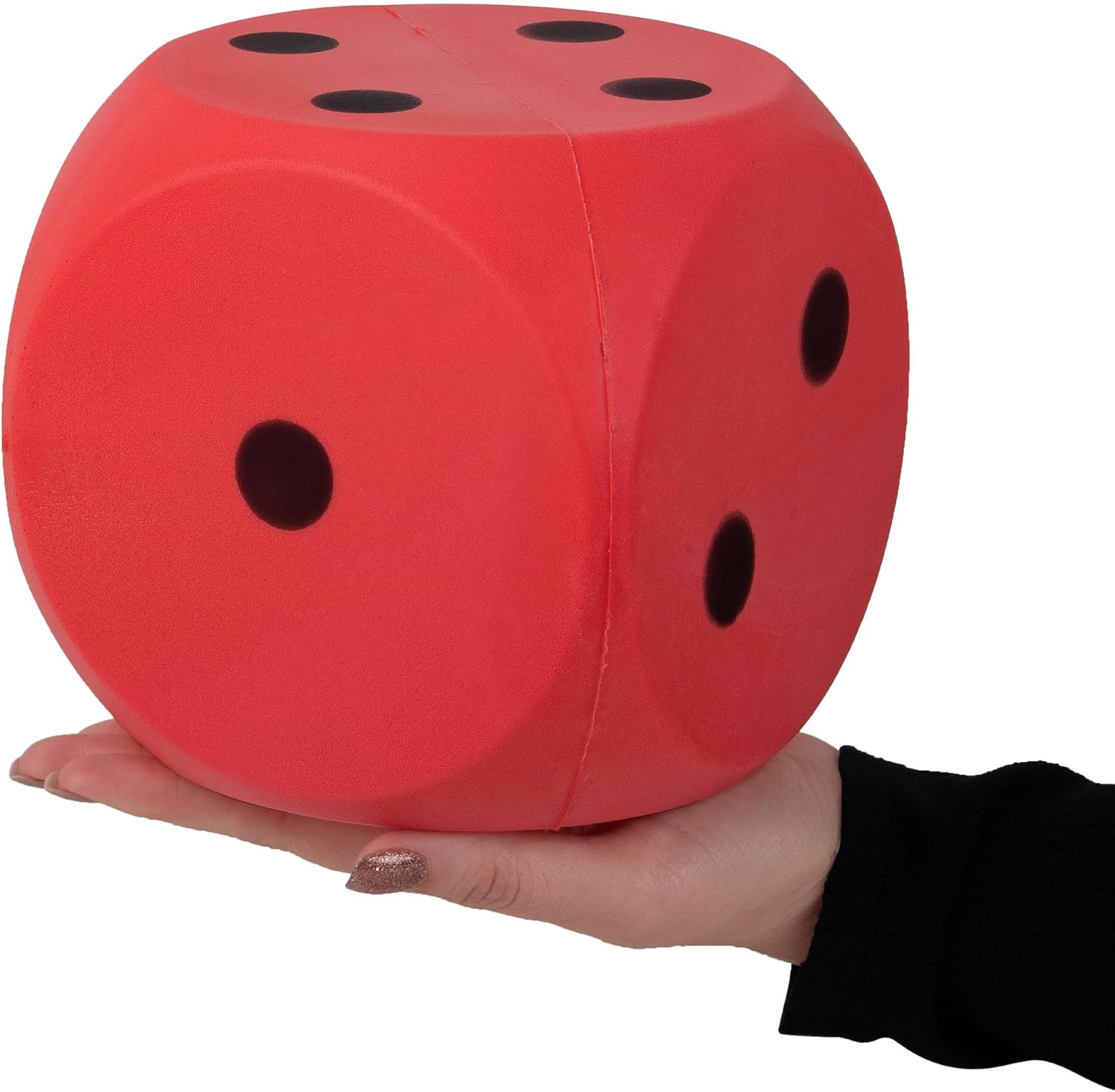 First-Play Foam Dice, Red, 15 Cm image number 1