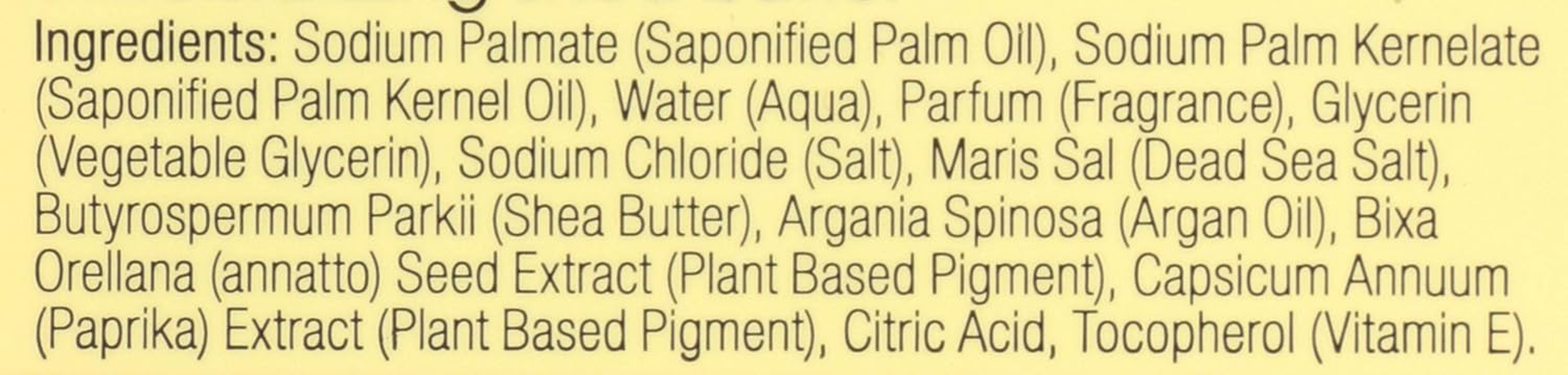 One with Nature - Dead Sea Minerals Triple Milled Bar Soap Grapefruit Guava - 7 Oz.