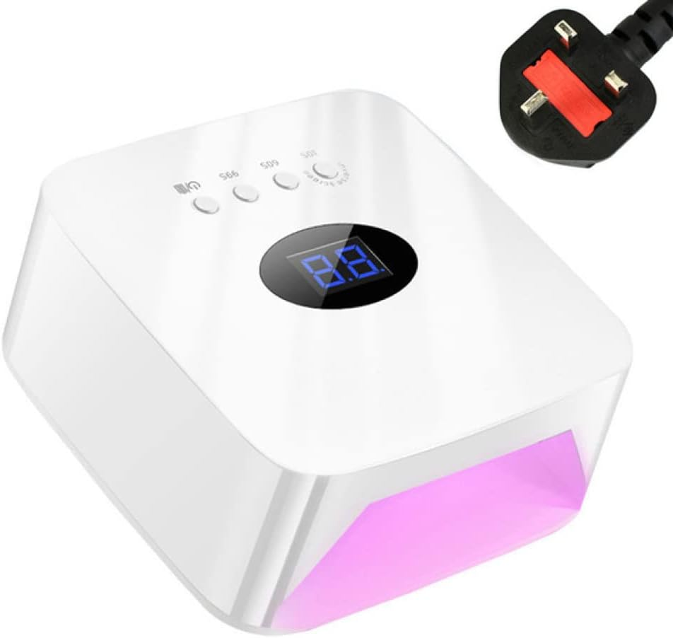 Nail Dryer 60W Rechargeable Uv Light for Nails Led Nail Lamp Cordless Curing Gel Fast Nail Dryer Automatic Sensor Gel Manicure Lightstools Nail Lamp image number 2