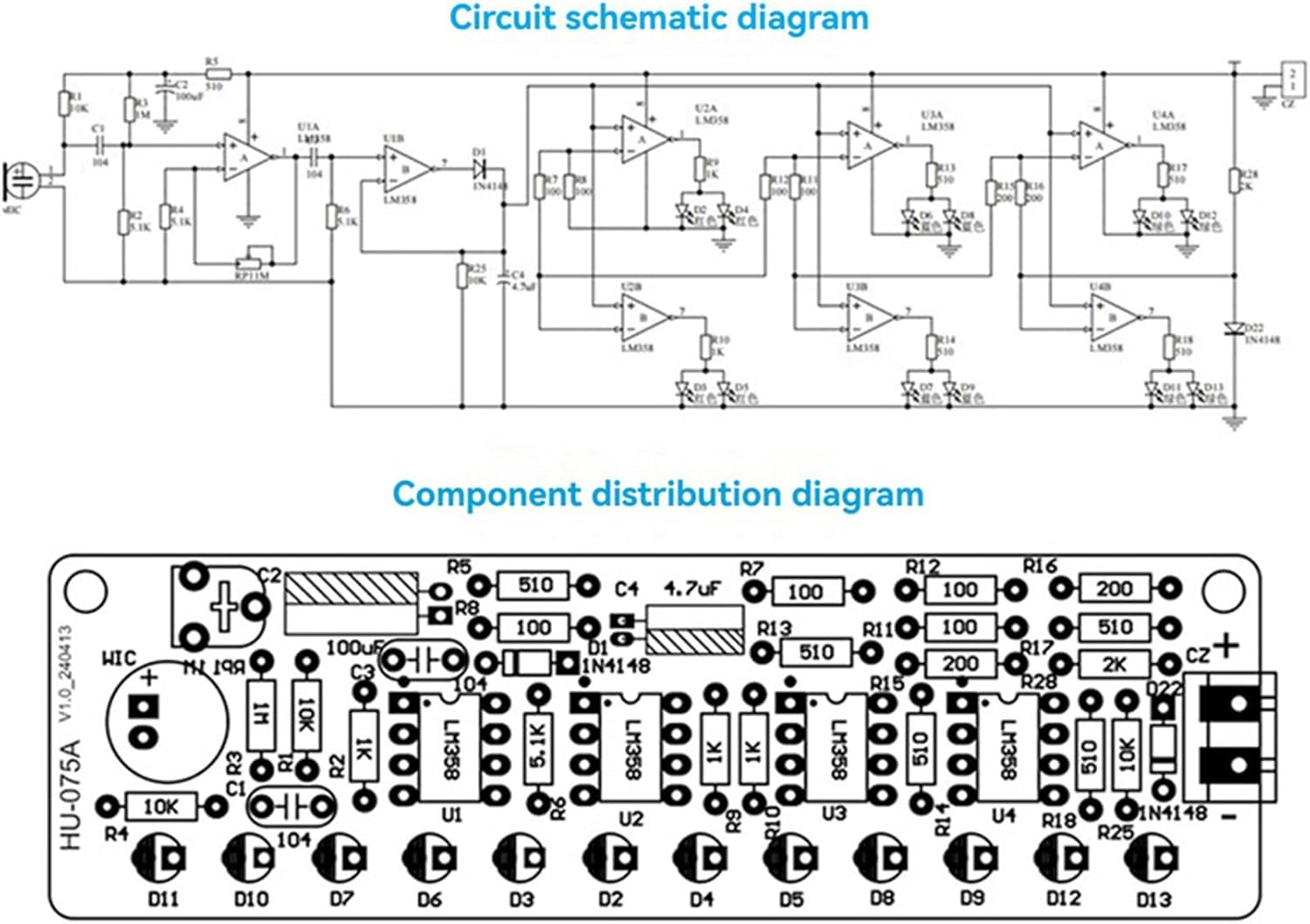 Kaifucy 5X DIY Bluetooth Speaker Kit with FM Radio 87.5-108MHZ DIY Soldering Project Practice Electronic Kit Solder Assembly image number 1