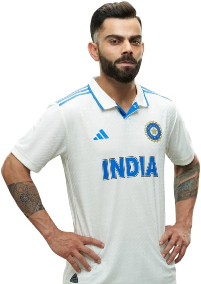 Adidas India Cricket Test Jersey Men image number 3