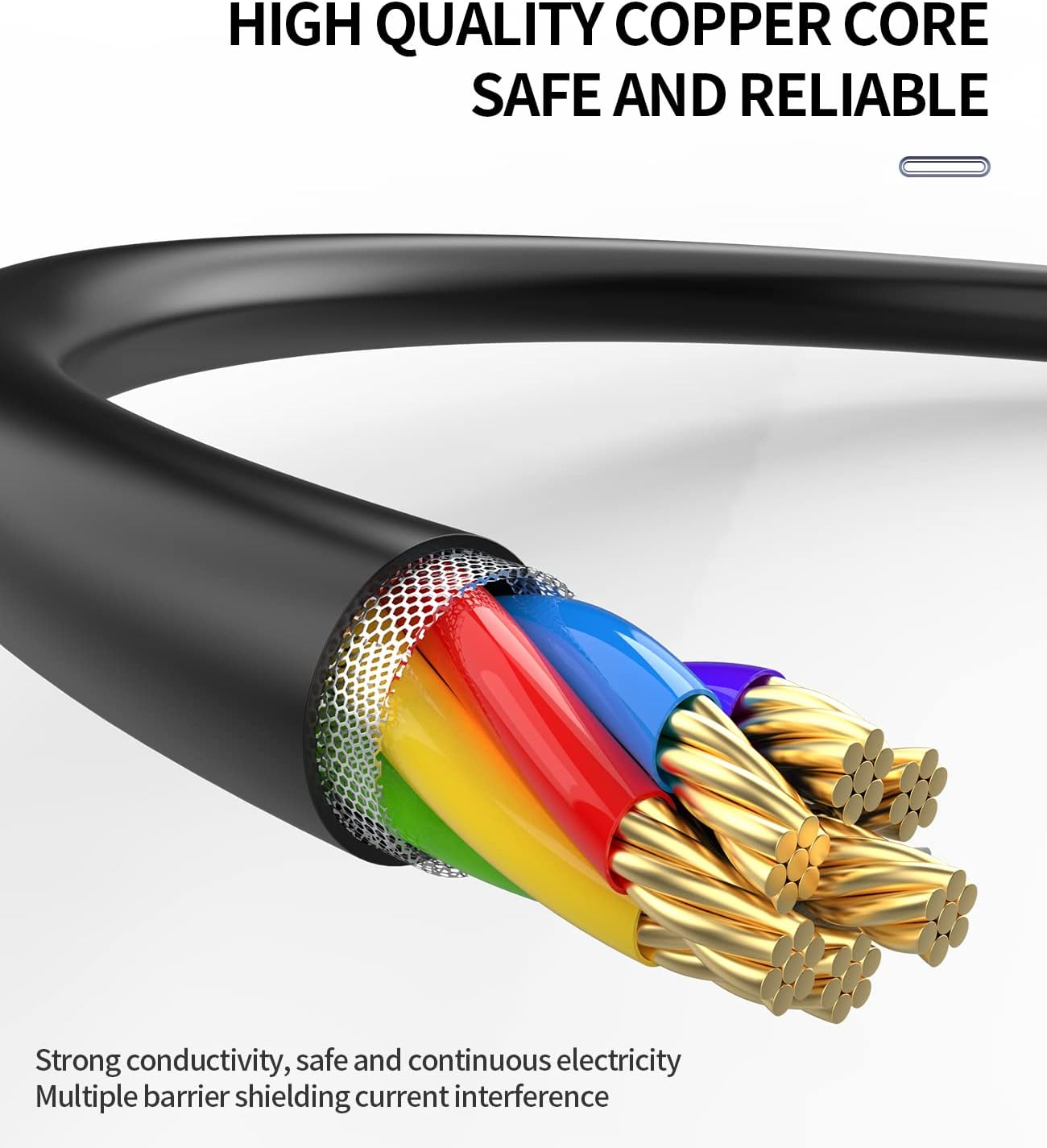 USB-C to 3.5Mm Headphone Adapter(2In1) DAC Type C Charger Jack Splitter Apple Iphone15 Pro Max plus Ipad Pro Air Mini Dongle Aux Cable Compatible for Samsung CJJ-AU image number 1