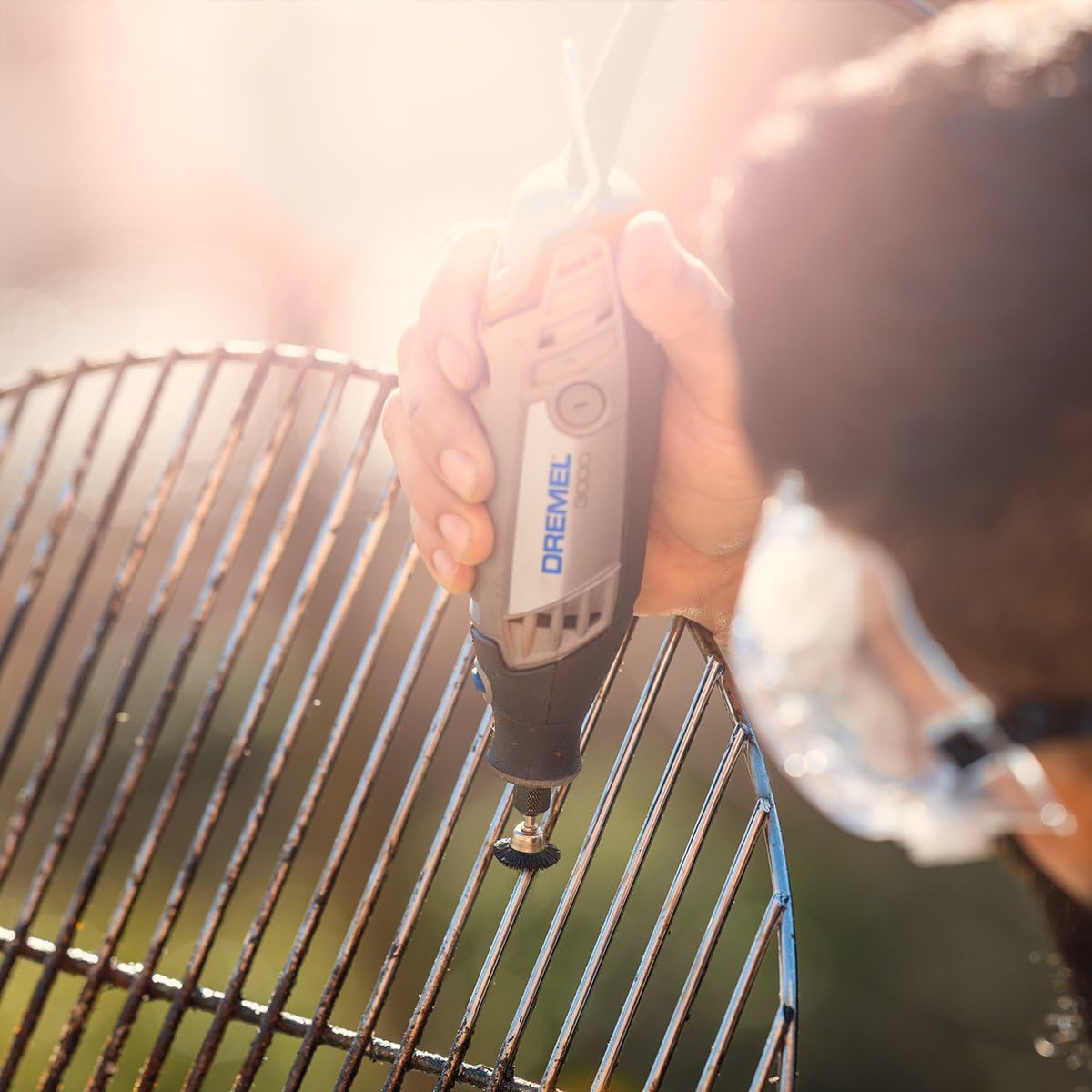 Dremel 3000 Rotary Tool 130W Multi Tool Kit (1 Attachment, 26 Accessories, Variable Speed 10,00033,000 RPM for Cutting, Carving, Sanding, Drilling, Polishing, Routing, Sharpening, Grinding) image number 3