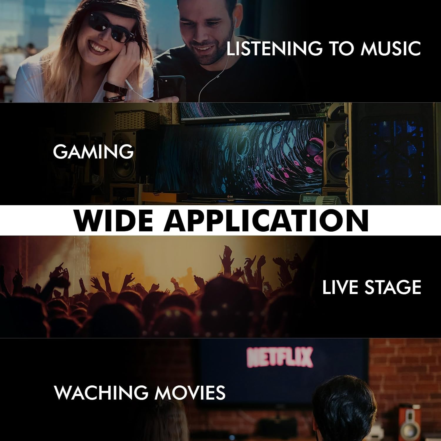 Ziigaat X Fresh Reviews Arete in Ear Monitor, 1DD+4BA Hybrid Earphone IEM, Wired Gaming Earbuds, Studio Monitor Tunning, with Detachable IEM Cable for Musician Audiophile (White) image number 2