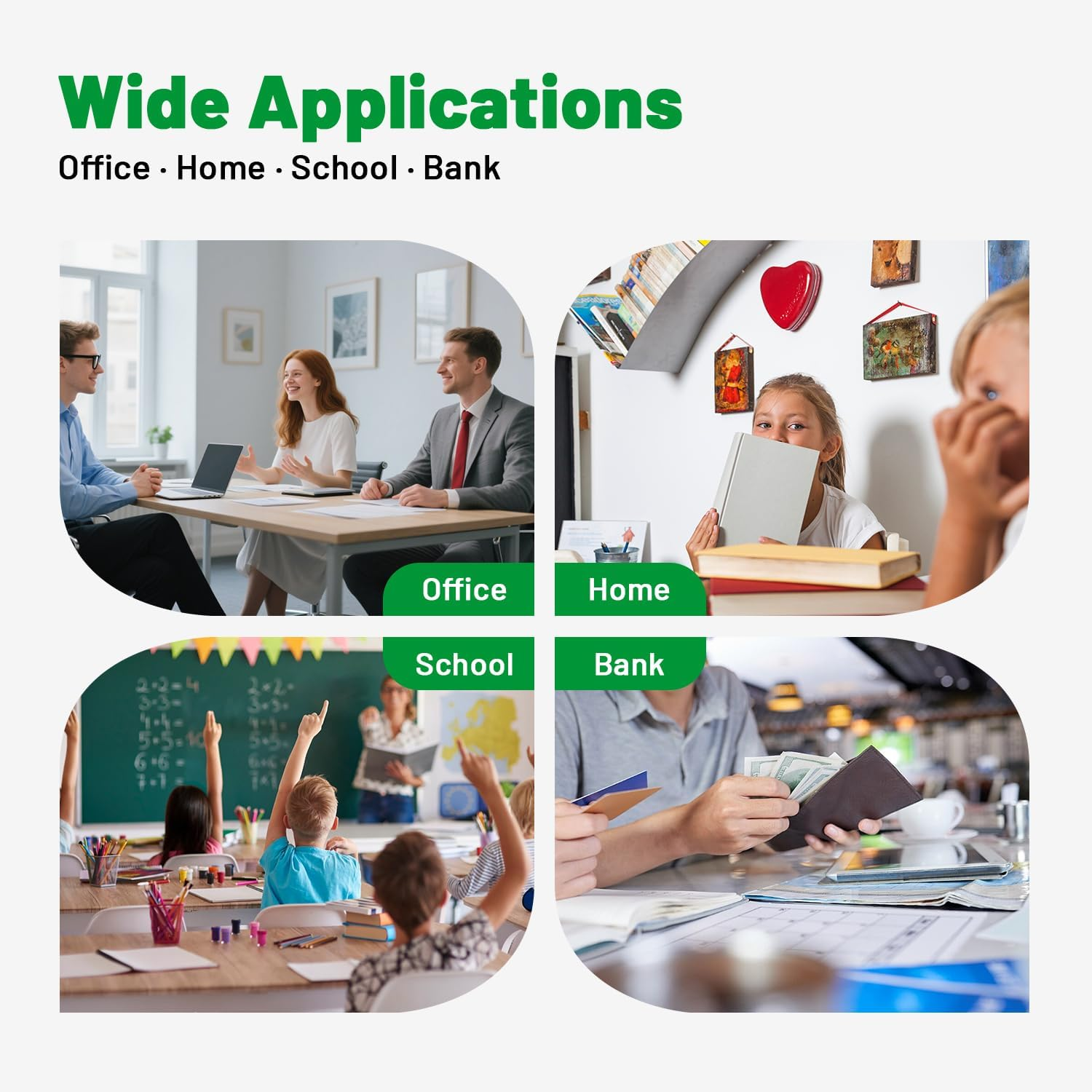 Faedra 63XL Ink Cartridges Remanufactured for HP 63 XL Combo Pack for HP Officejet 4600 5200 3830 3833 4650 Deskjet 2100 3600 1112 2130 Envy 4500 4520 4522 4516 Ink (1Black 1Color) image number 5