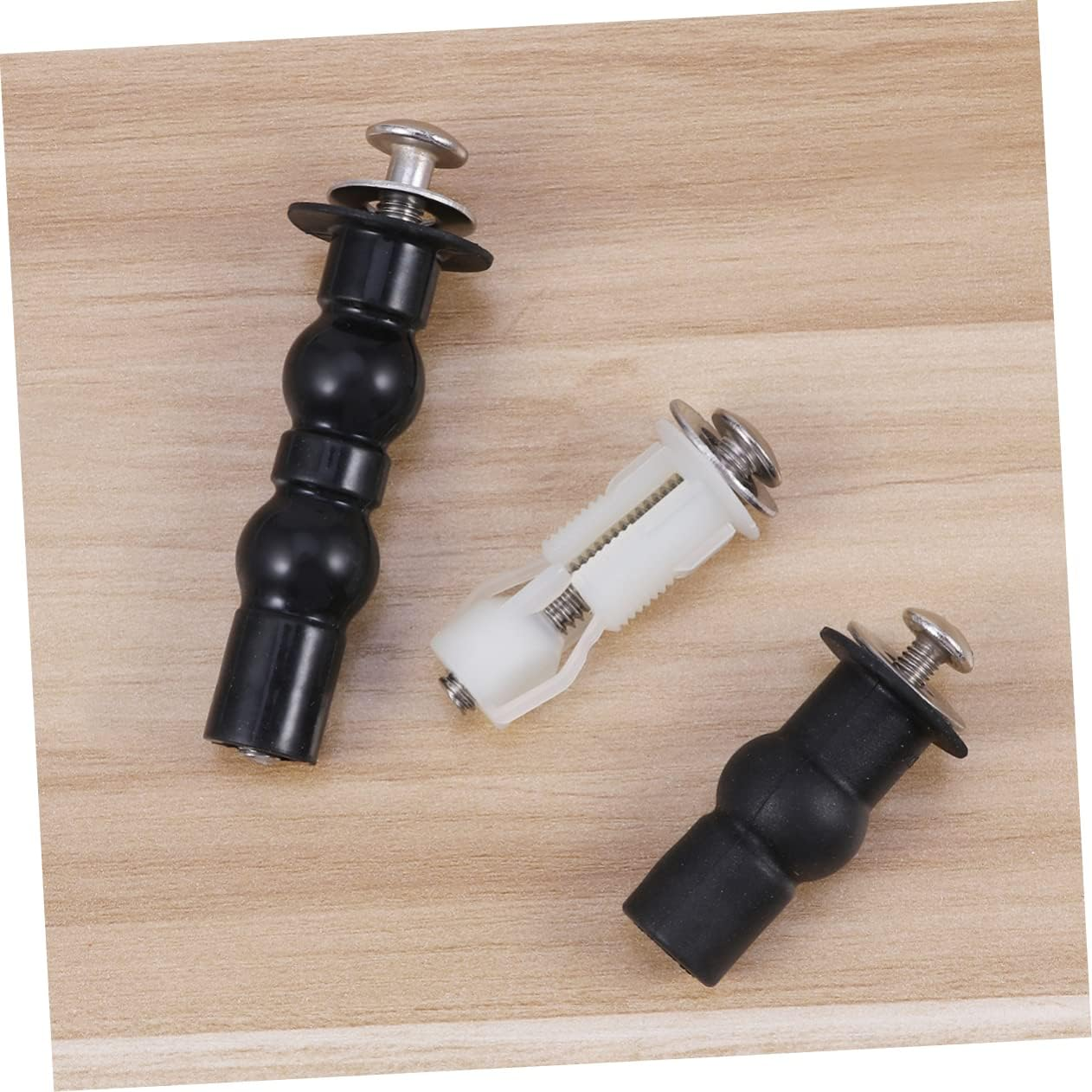 STOBAZA Toilet Lid Screw Fixed Fittings Pack Rubber Nylon Expansion Screws for Toilet Accessories Bathroom Wc Seat Repair image number 4