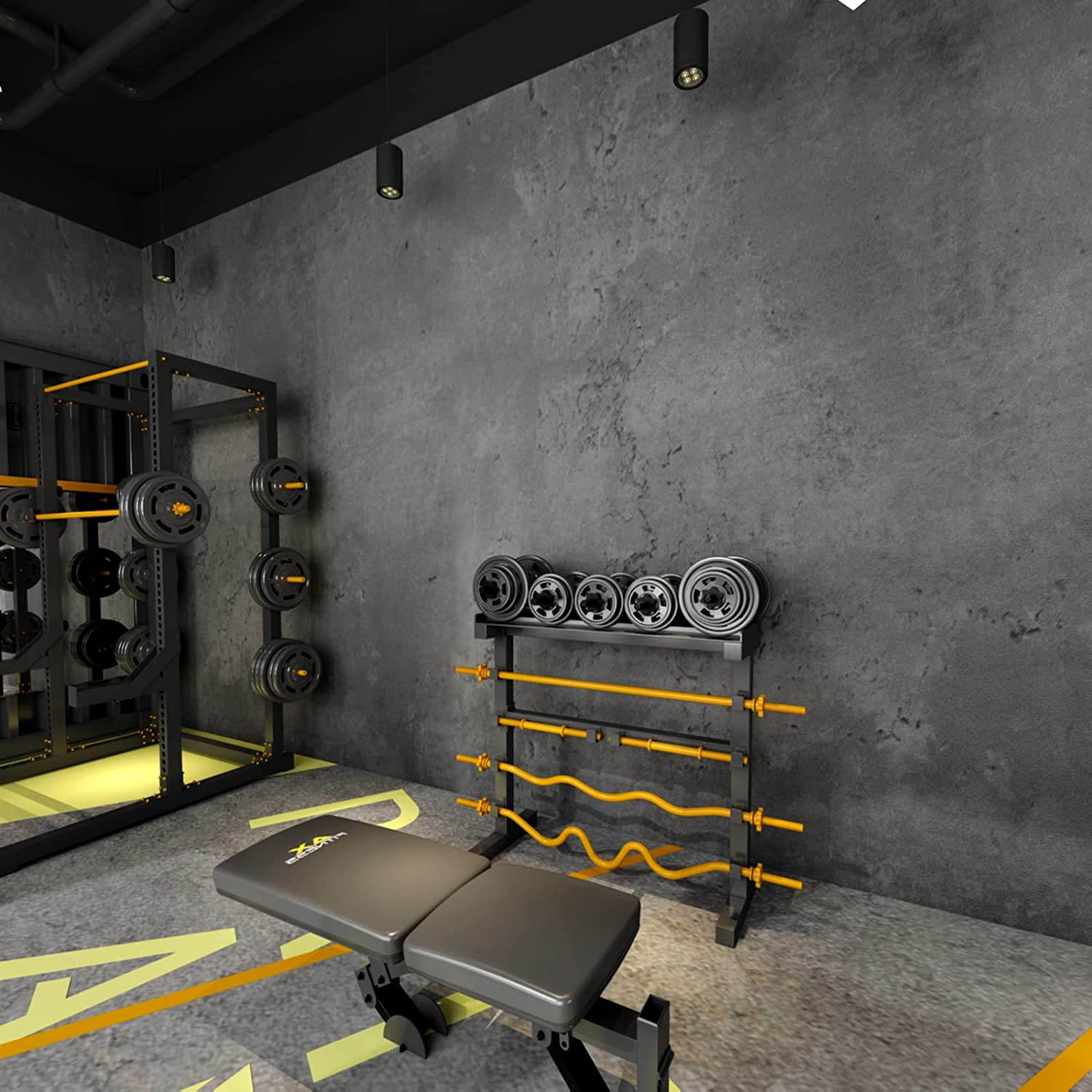 16"&times;118" Dark Grey Black Concrete Wallpaper Peel and Stick 3D Matte Textured Thick Concrete Cement Contact Paper Vinyl Wrap Removable DIY Tile Wall Sticker for Walls Countertop Cabinet Kitchen Island image number 4