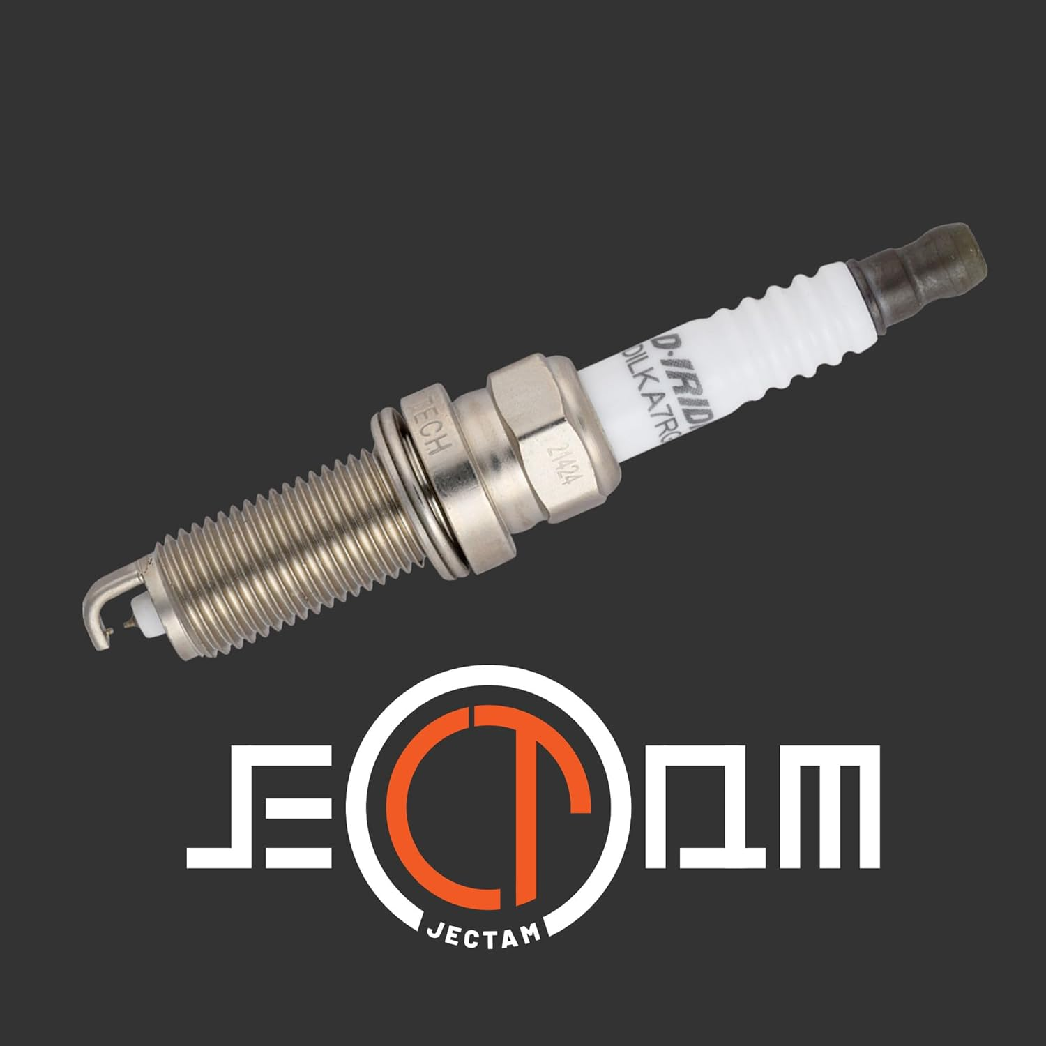 Jectam Double Iridium Spark Plug 6 PCS 12290-5A2-A01 DILKAR7G11GS Compatible with 2013-2015 ILX 1.8L L4, 2008-2012 Accord 2.4L L4, 2012-2015 Civic 1.8L L4, 2016-2020 HR-V 1.8L L4