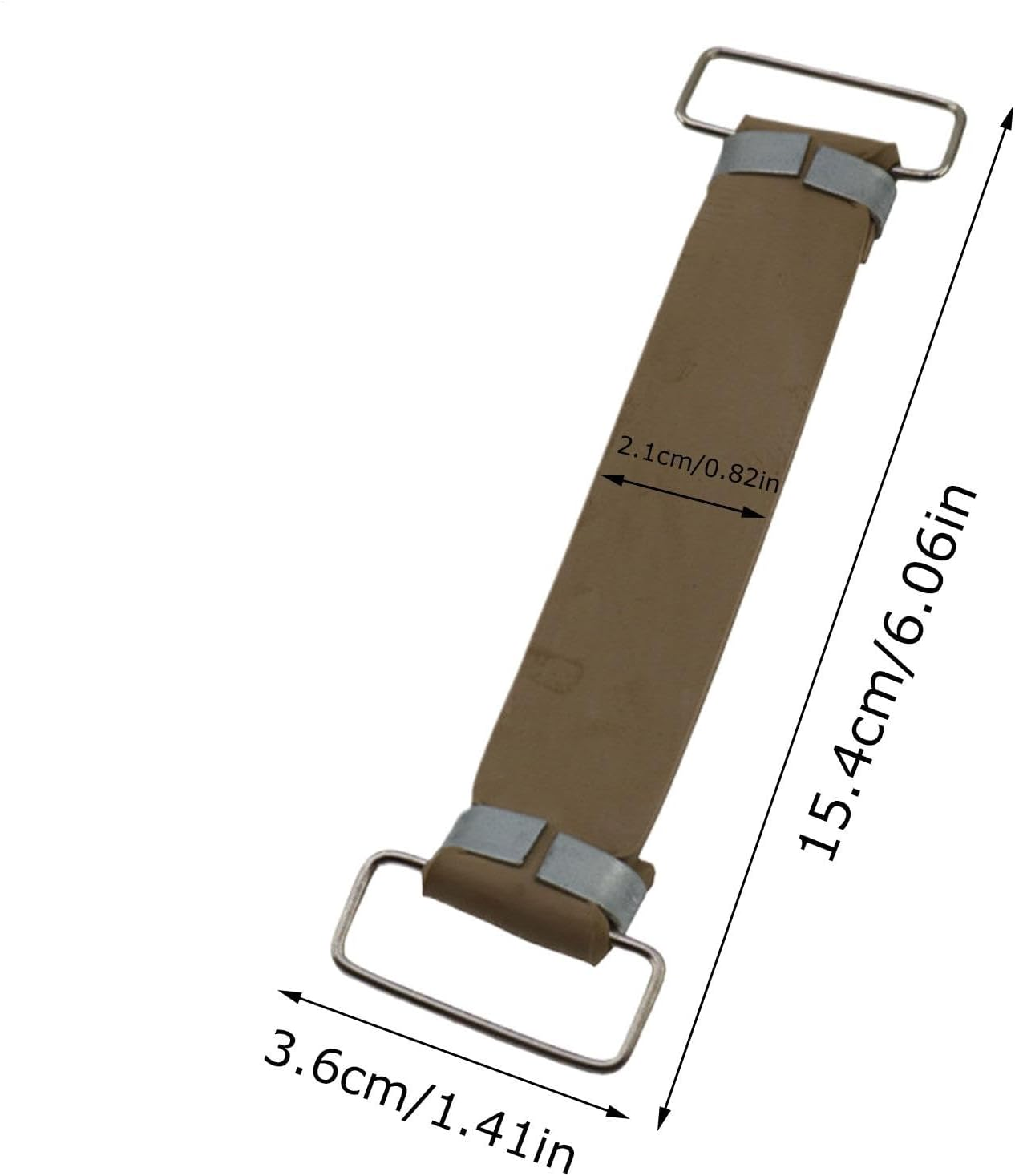 Battery Straps Rubber Band - Stretchable Rubber Battery Straps Fastening Straps | Battery Box Strap Portable Battery Band Bandage for Motorcycle Battery image number 1