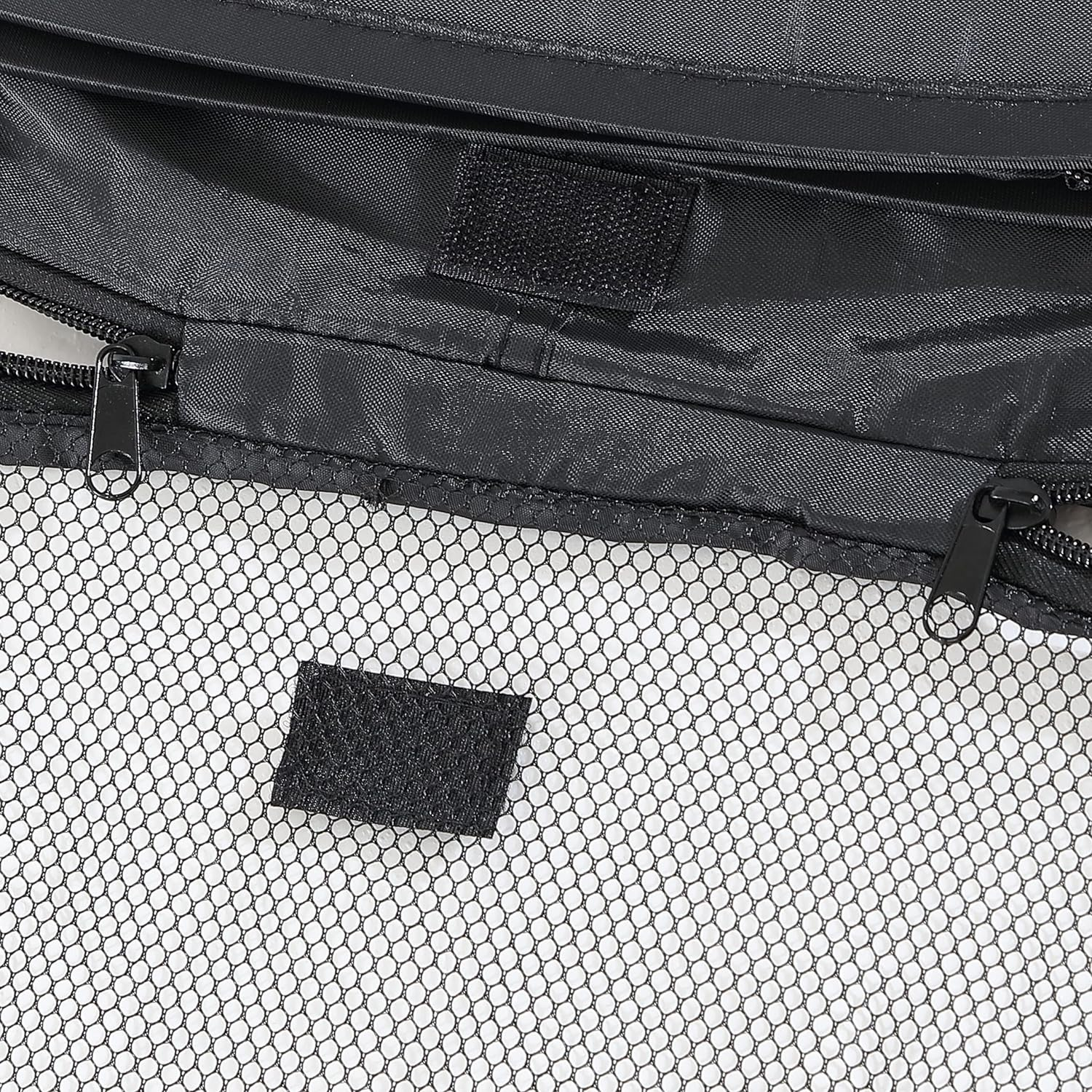 Beatrice Home Fashions Portable, Collapsible, Pop up Travel Pet Kennel, 24" L X 16.6" W X 16" H, Black image number 3