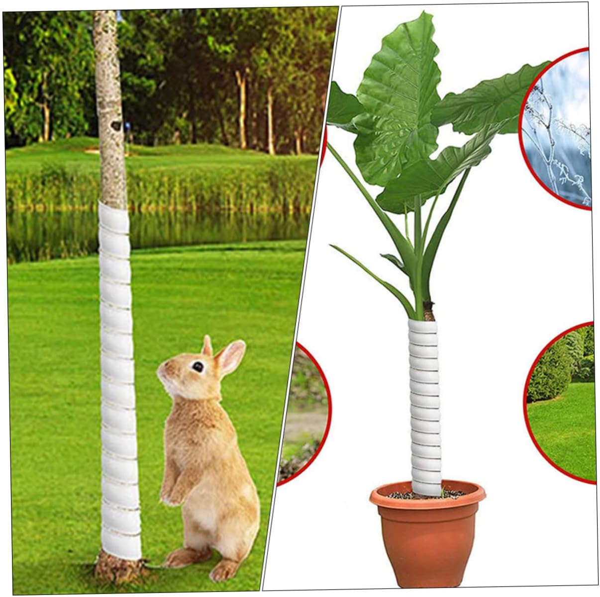 Yardwe 2Pcs Tree Trunk Guard Wrap Cover for Plant Easy to Install image number 5