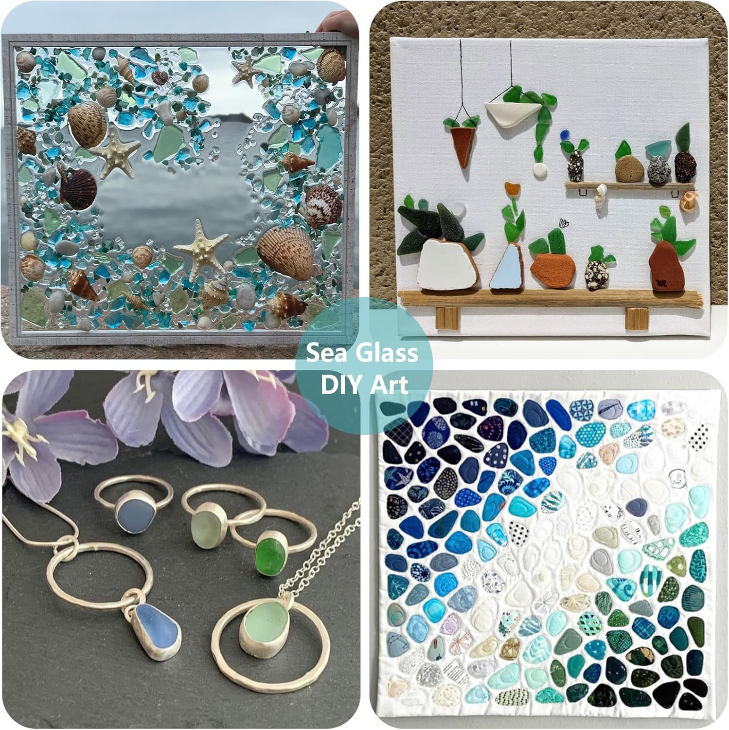 Sea Glass Stones - 0.9LB Yellow Frosted Glass Pebbles Gemstones - Perfect for Aquarium Rocks, Fish Tank Gravel, Vase Fillers, DIY Crafts, and Home Decor image number 6