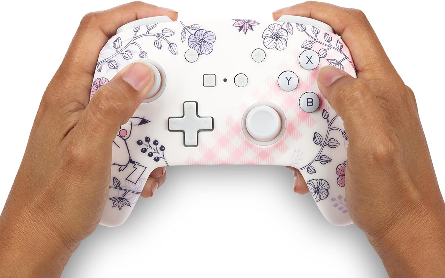 Powera Enhanced Wireless Controller for Nintendo Switch, Pikachu Garden - Pikachu Garden image number 6