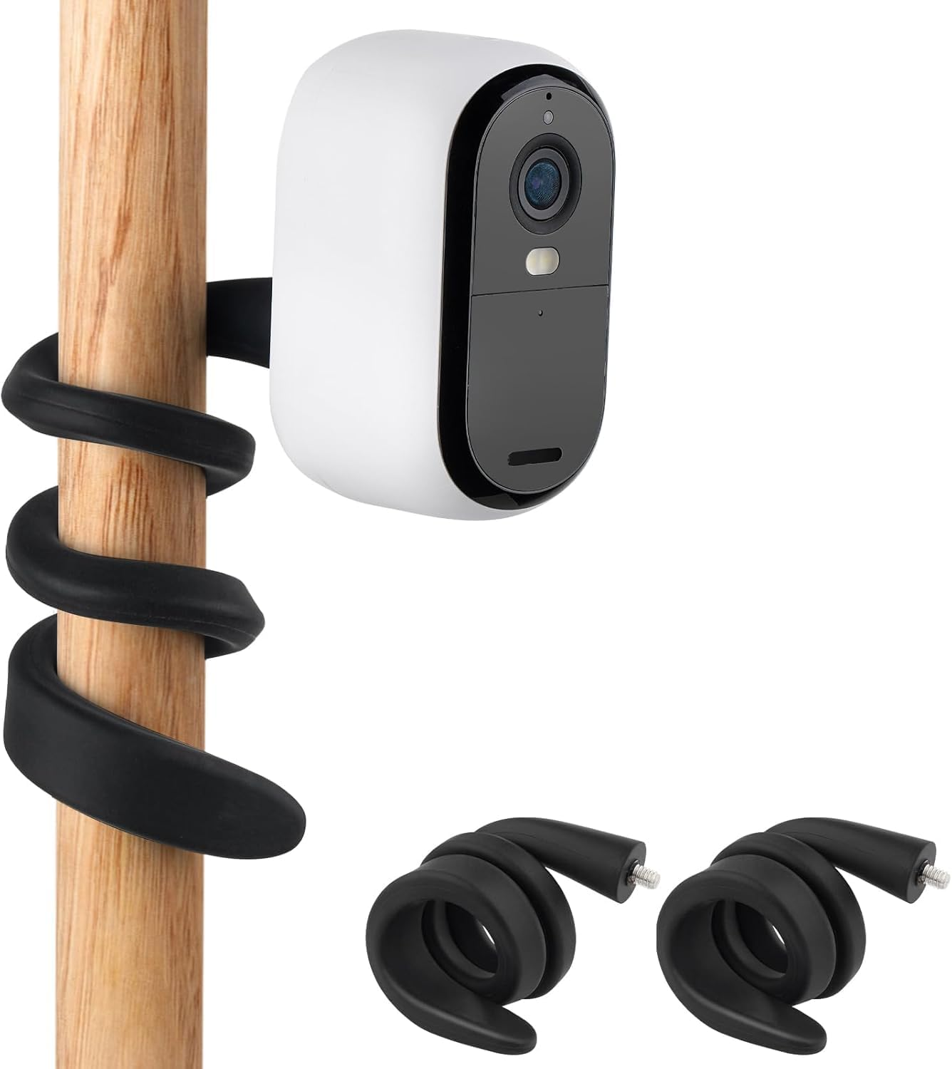 2Pack Security Camera Mount Compatible with Arlo Essential 2K Outdoor/Indoor/Spotlight, Arlo Pro/Pro2/Pro3/Pro4/Pro5S, Flexible Twist Mount for Arlo Cameras without Wall Damage image number 6