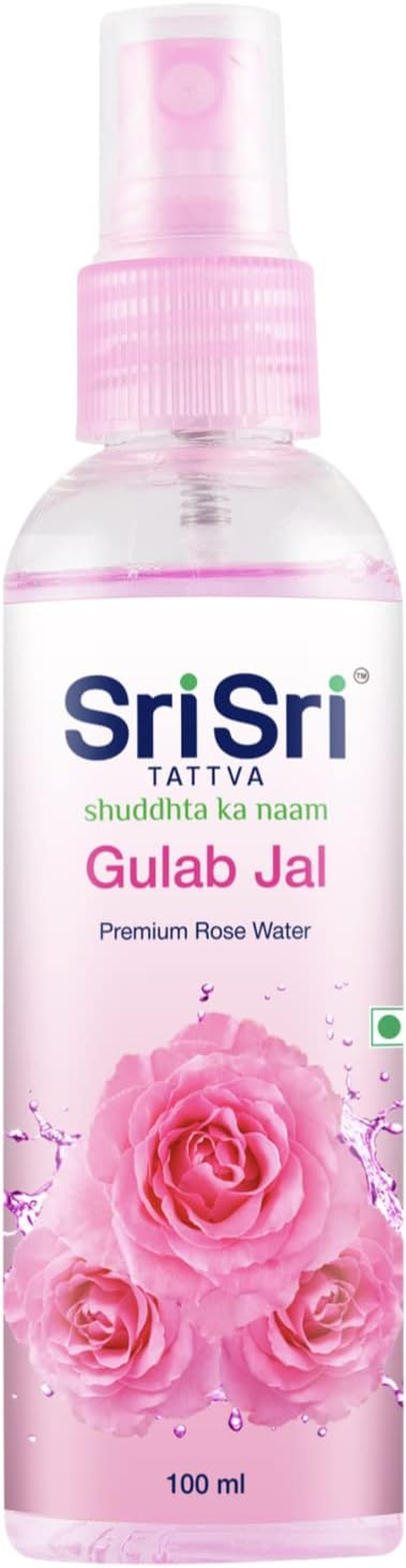 Sri Sri Tattva Gulab Jal, 100Ml (Pack of 3)