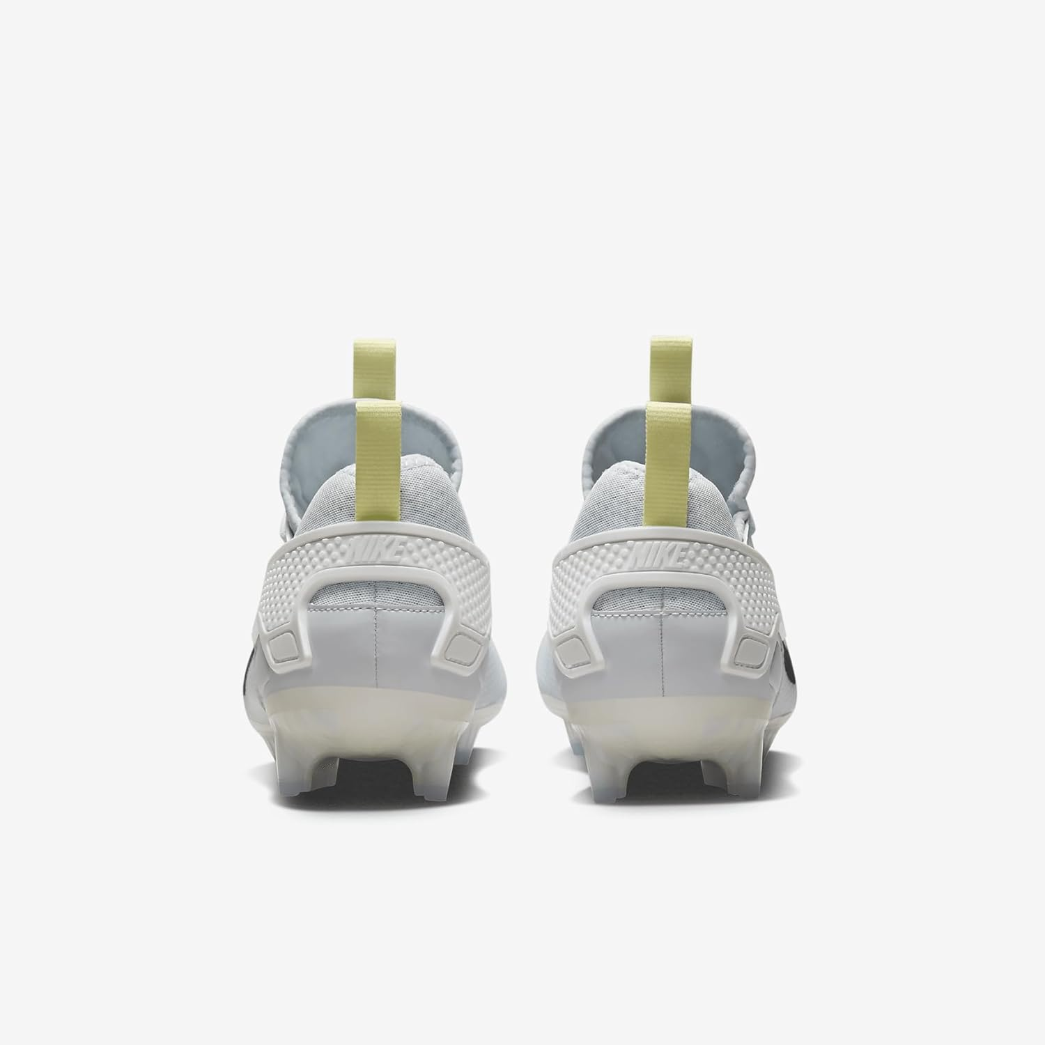 Nike Huarache 9 Elite Low LAX Lacrosse Cleats (FD0089-100, White/White/Metallic Vivid Gold) image number 2