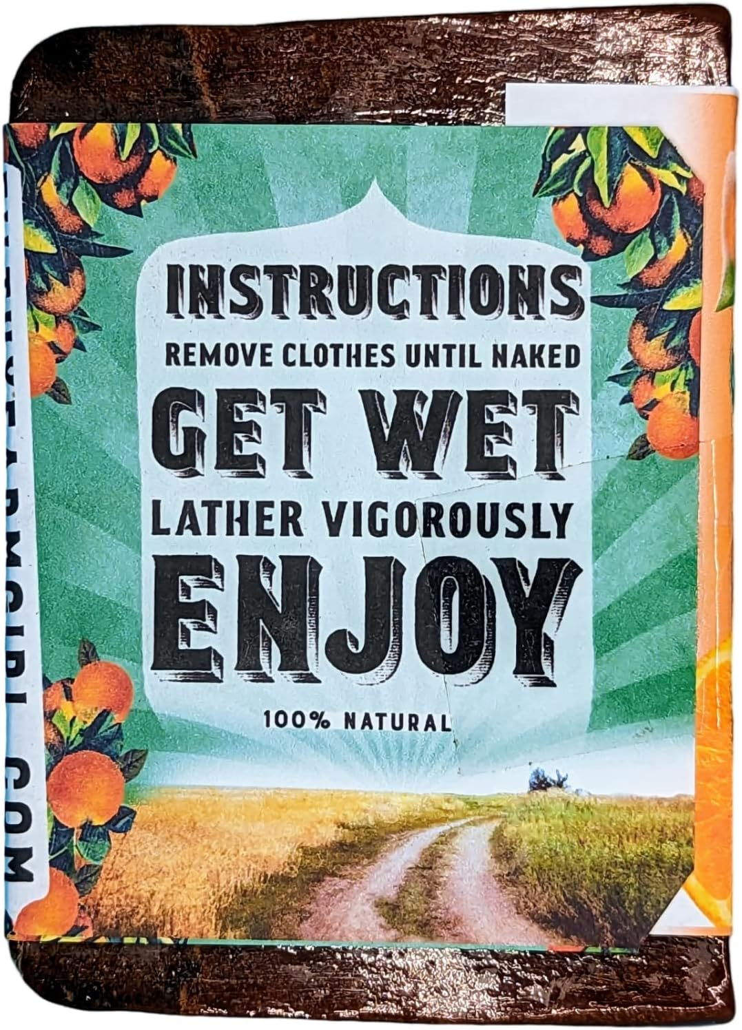 Filthy Farmgirl Orange Mandarin Spice Handmade Soap image number 1