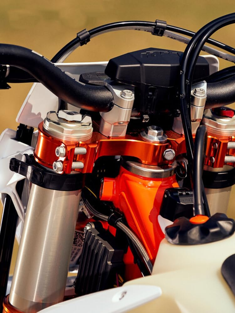 PROOTOM Headlight Straps Headlight Fairing Rubber Straps Dirt Bike Headlamp Fix Brackets Strap for EXC XCF SXF FC TC FE TE FX TX 125 150 250 350 450 500 4Pcs image number 6