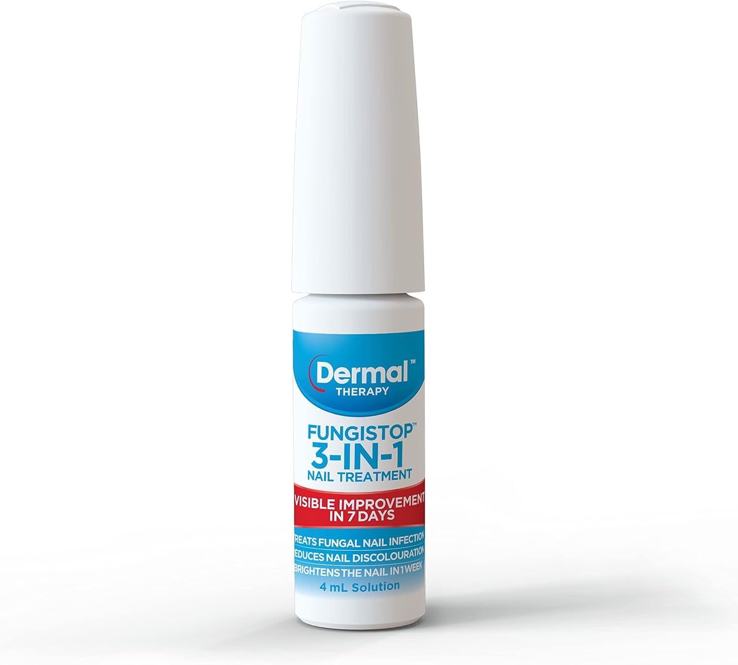 Dermal Therapy Fungistop 3-In-1 Nail Treatment | Solution for the Treatment and Prevention of Nail Fungus | 4Ml image number 3