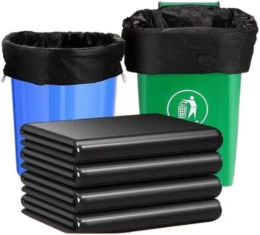 Itech-Smart 240L (47.24*55.11) 50Pcs Heavy Duty, Scent Free, Large and Expansive Trash Bags for Yard Waste, 1 Count image number 1